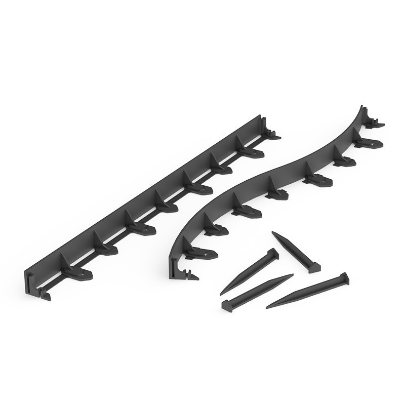 bordure de jardin flexible hauteur 5,5cm avec piquets bordure de jardin flexible hauteur 5,5cm avec piquets