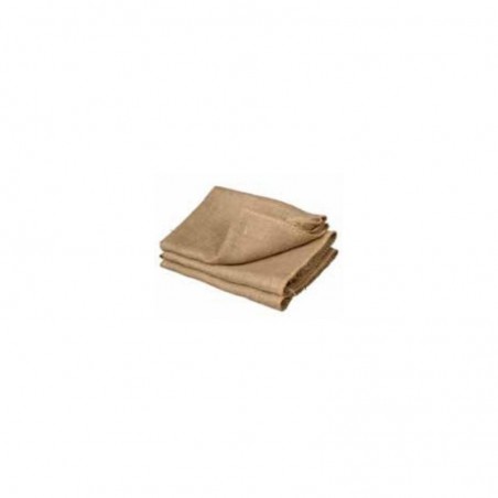 Voile D'hivernage En Jute Naturel 6m X 40cm + Corde Chanvre 20m - Protection Plantes Contre Gel